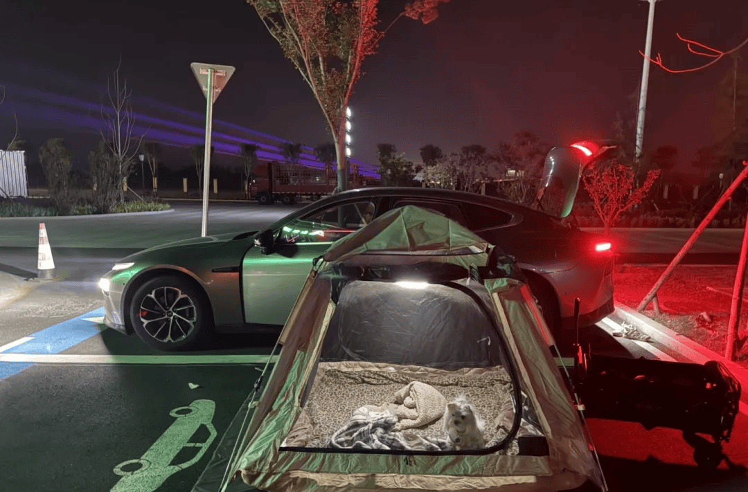 期间年轻人旅行掀起“帐篷过夜”热潮开元棋牌试玩不住酒店住帐篷！国庆(图3)